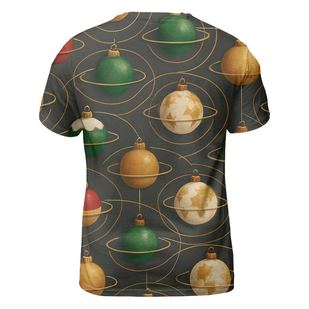 Planetary Bauble Orbit Rings custom all-over print shirts