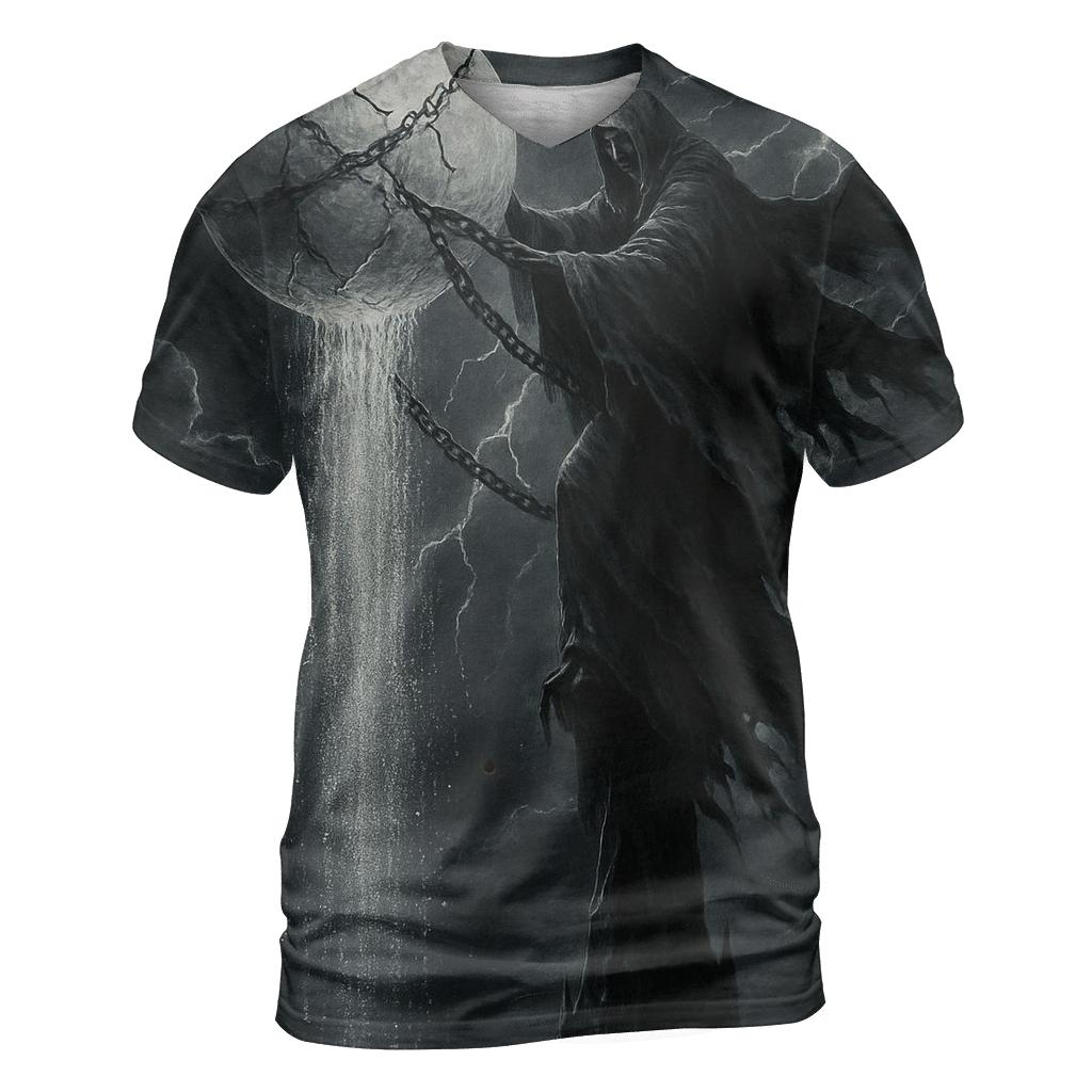 Warden Of The Chained Moon unique graphic print tees