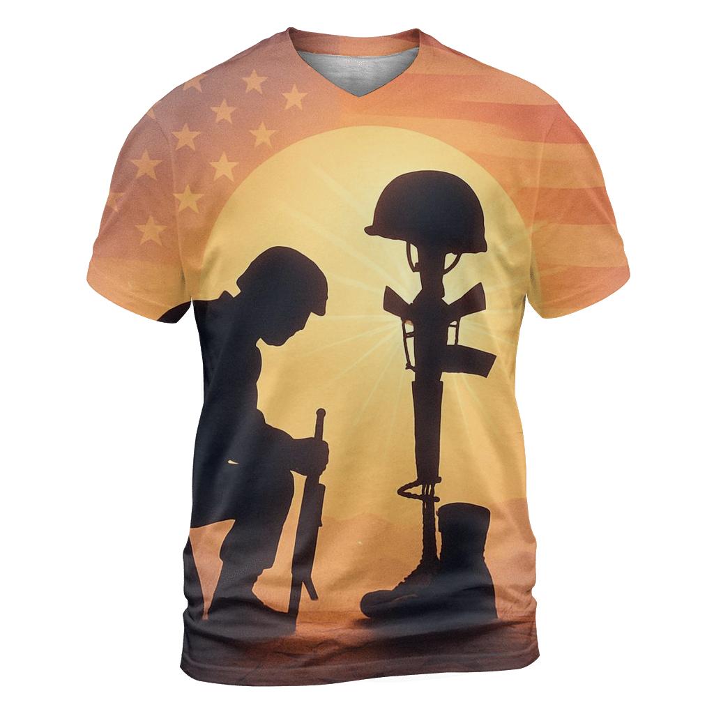 Silent Promise At Dawn unique graphic print tees