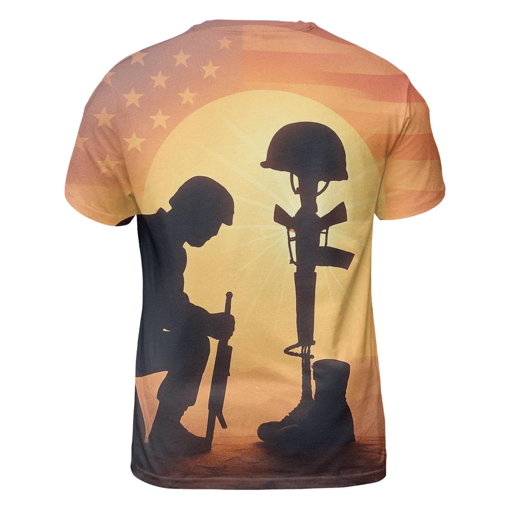 Silent Promise At Dawn unique graphic print tees