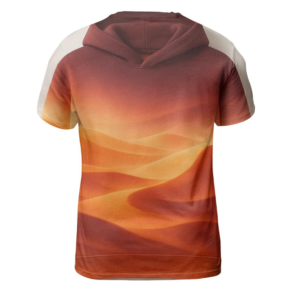 Radiant Gradient Sand Dunes statement graphic shirts