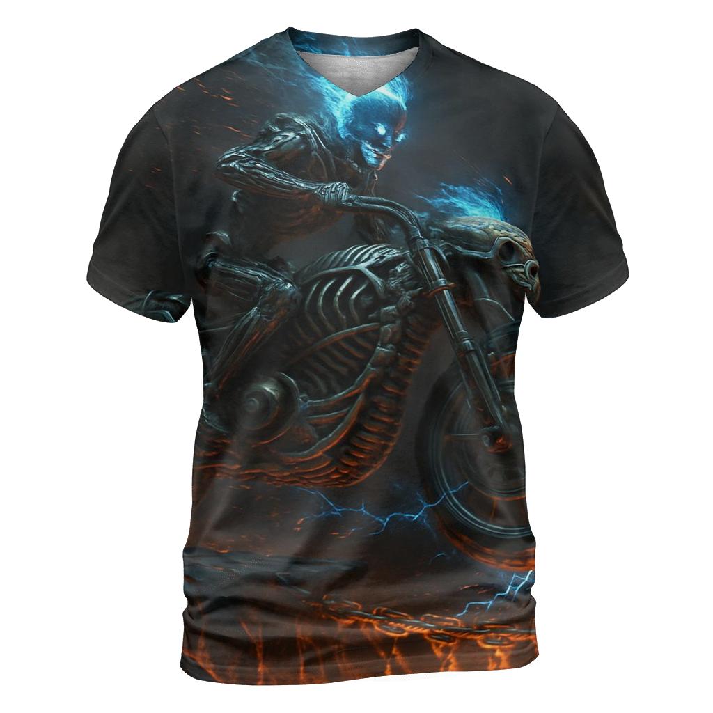 Inferno Rider Of The Iron Abyss designer pattern shirts