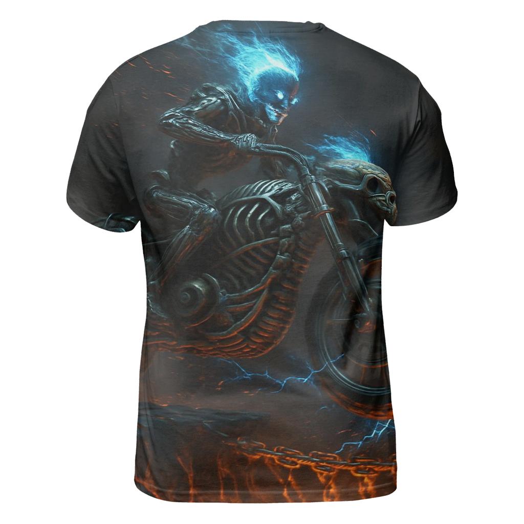 Inferno Rider Of The Iron Abyss designer pattern shirts