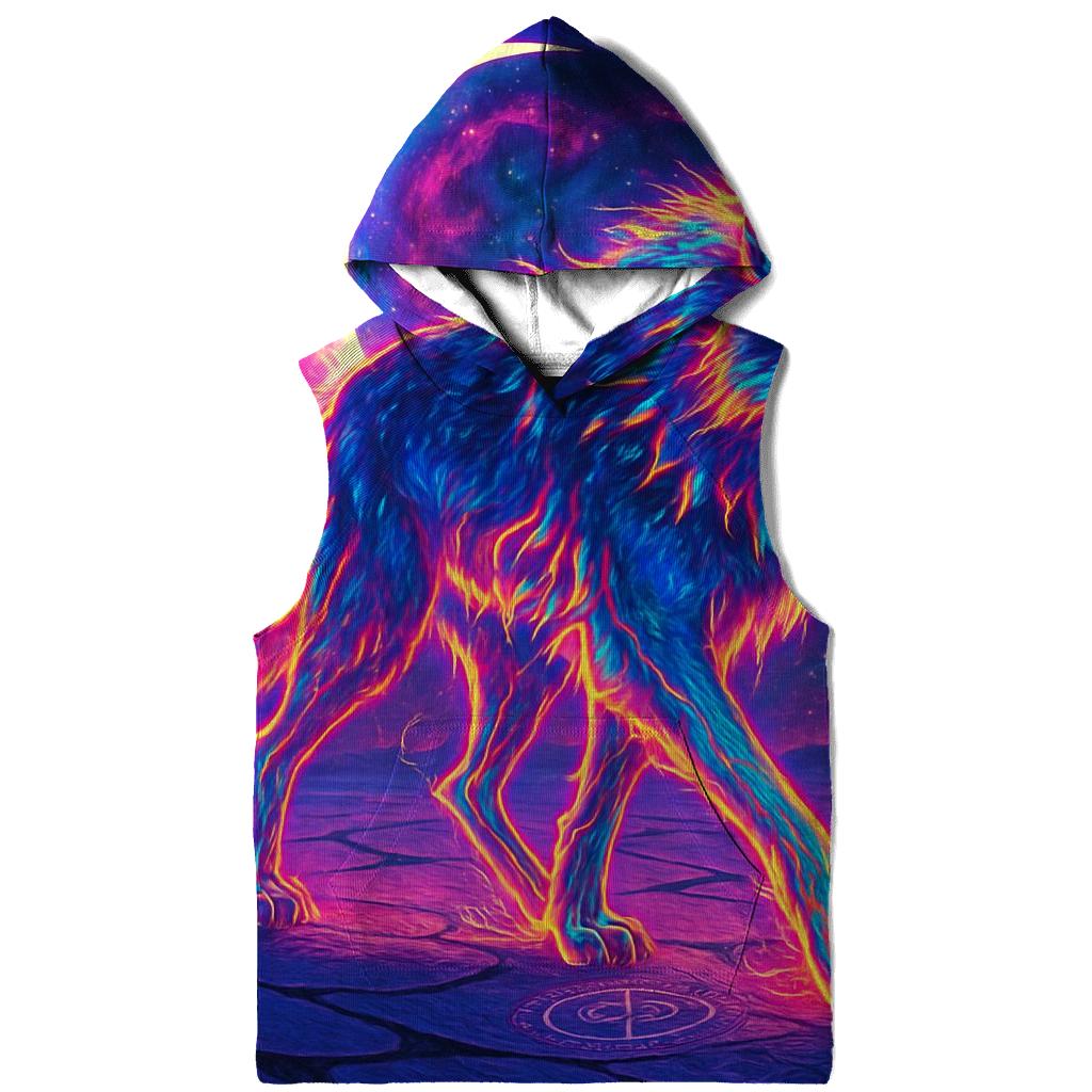 Lunar Echo Nomad Wolf custom hoodies