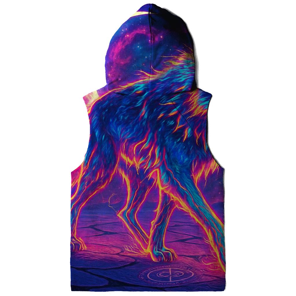 Lunar Echo Nomad Wolf custom hoodies