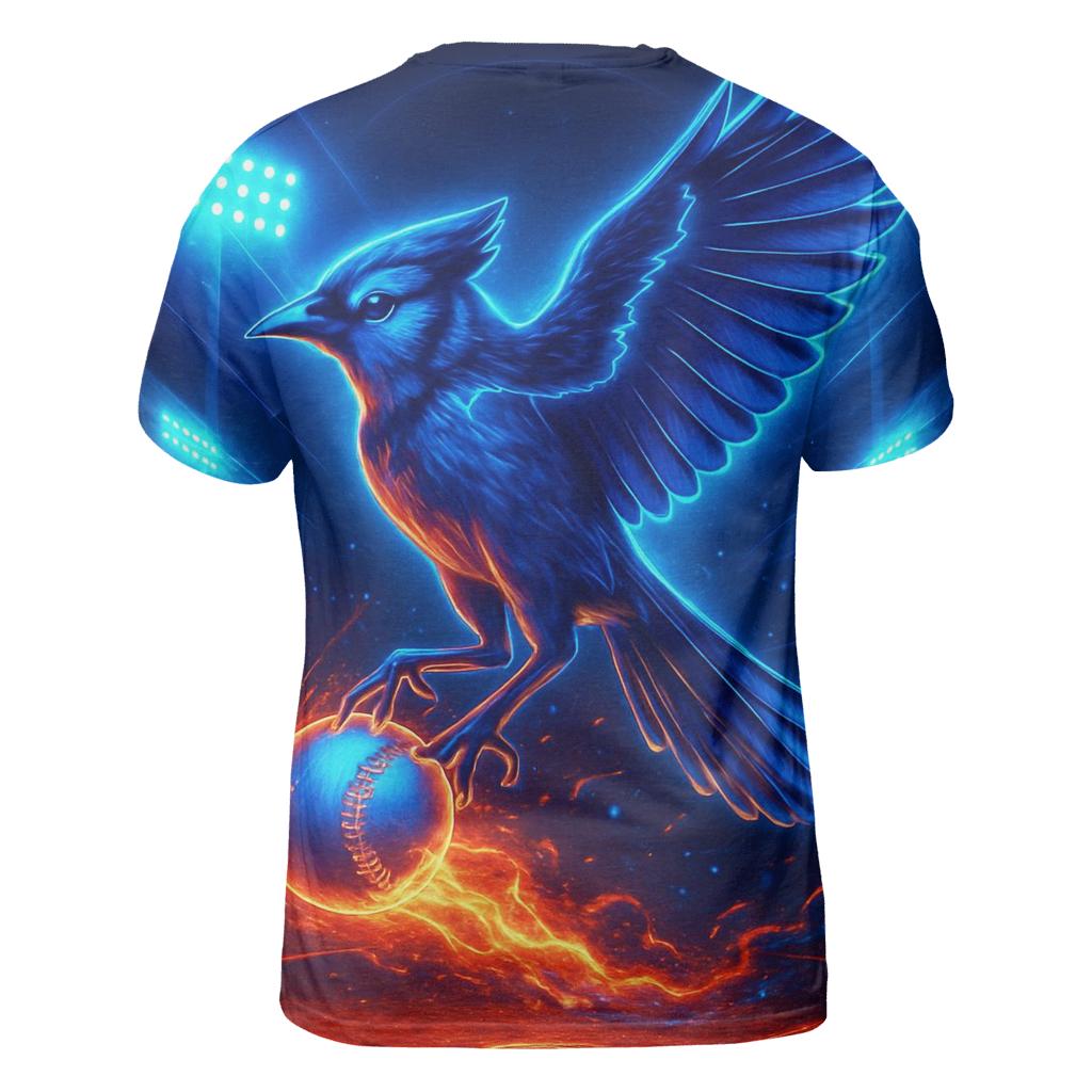 Blue Jays Ember Flight Under Stadium Lights trendy printed shirt styles