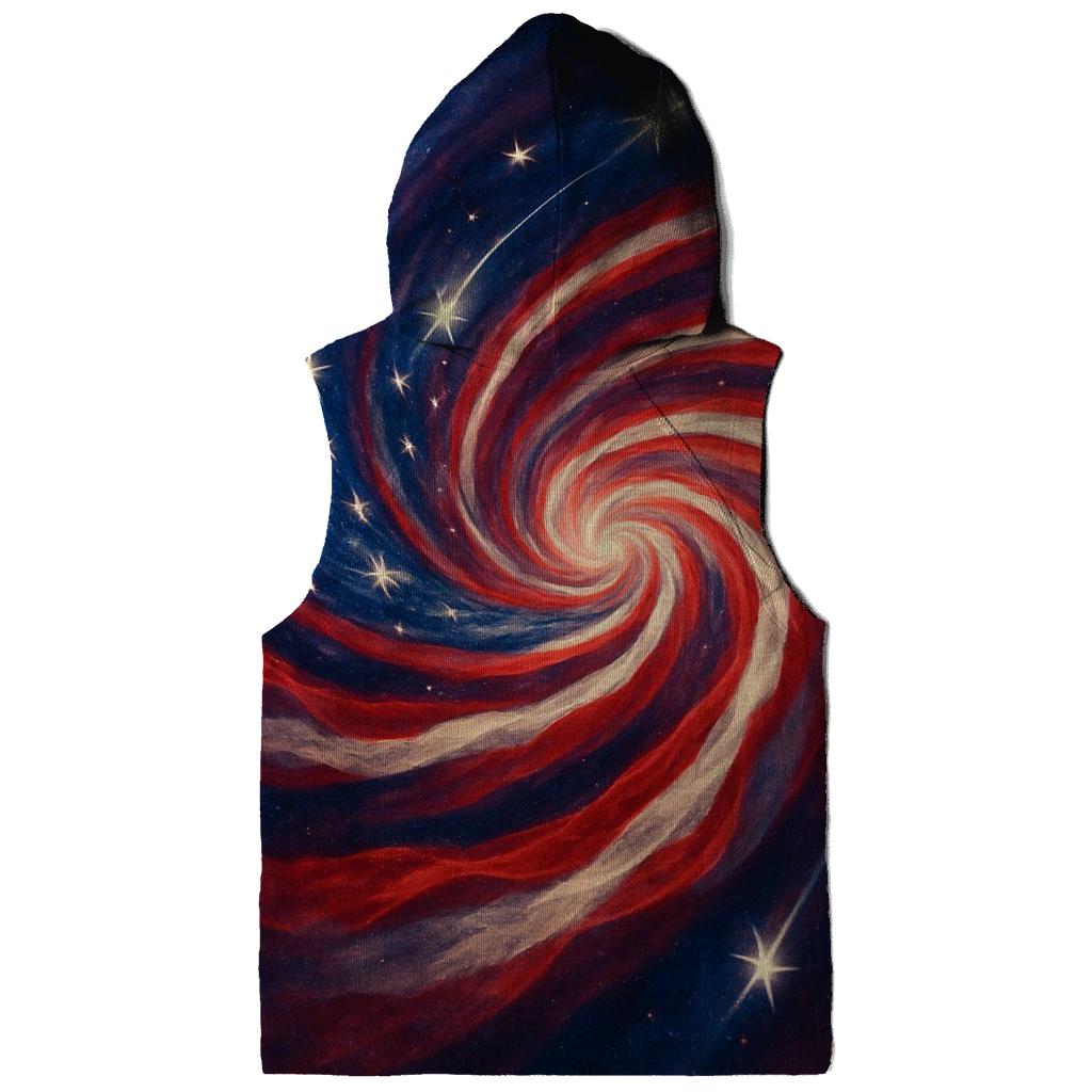 Cosmic Star Spangled Vortex custom hoodies