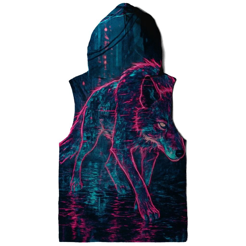 Neon Alley Phantom Wolf heavyweight hoodies