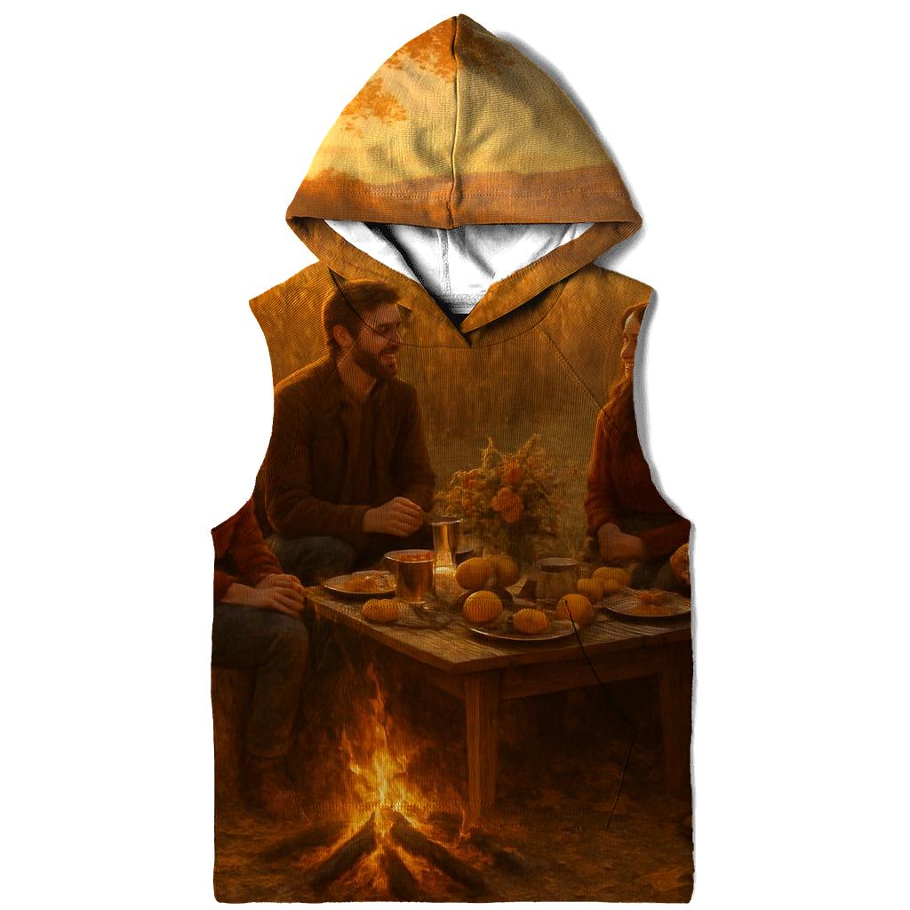 Cornfield Sunset Gratitude Circle graphic hoodies