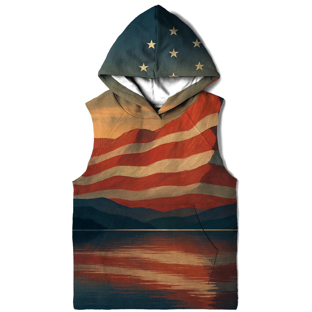 Mountain Echo Of The Flag hoodies fashion