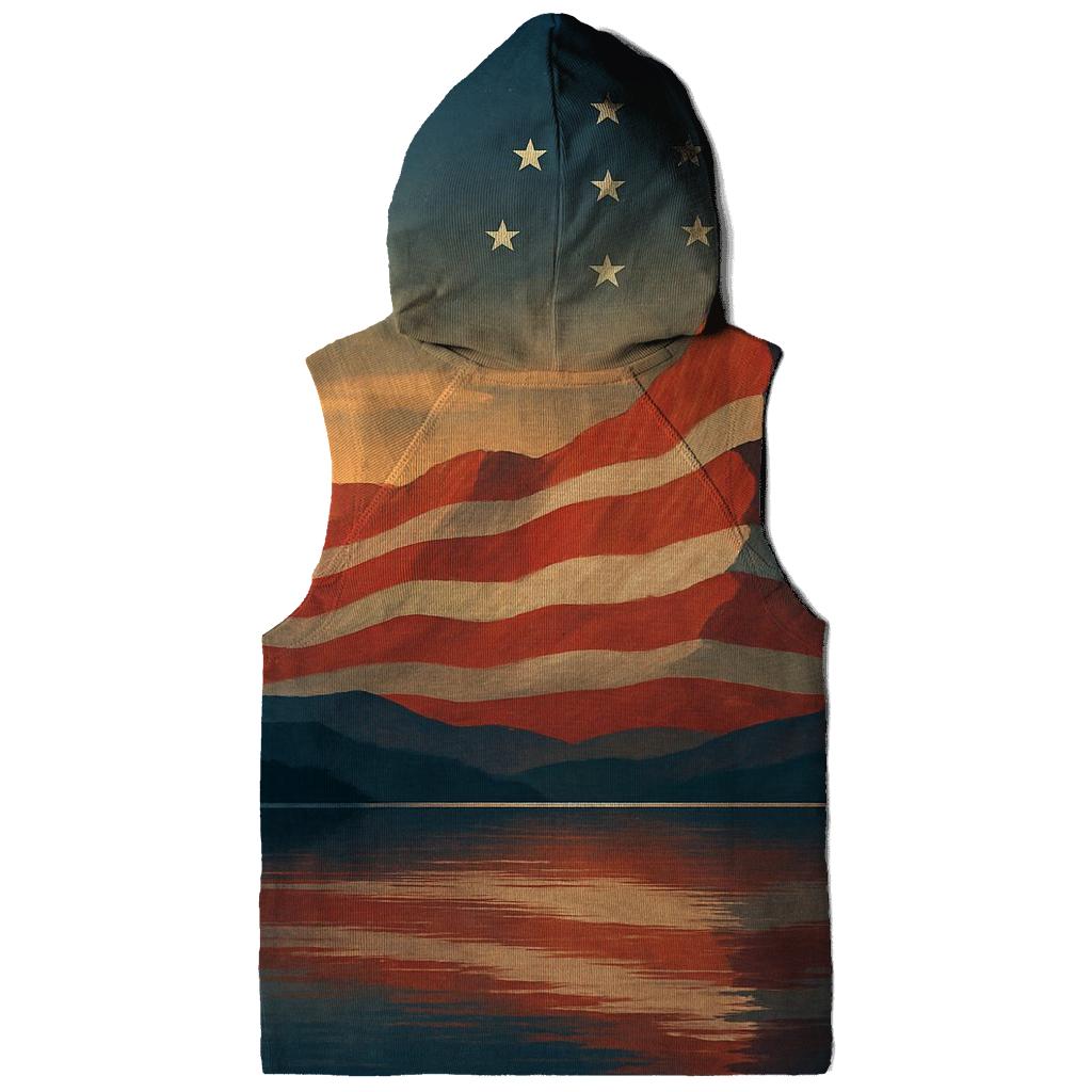 Mountain Echo Of The Flag hoodies fashion