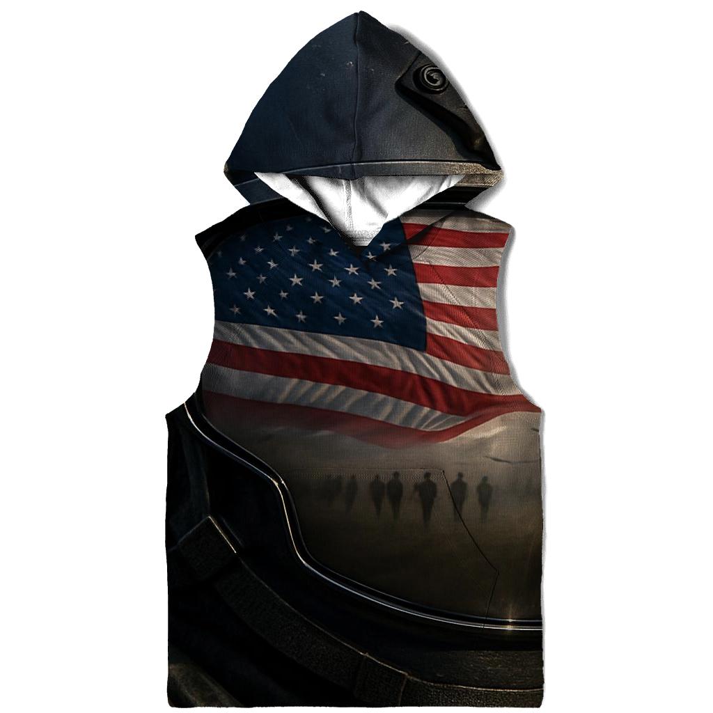 Liberty Reflected In Steel pullover hoodies