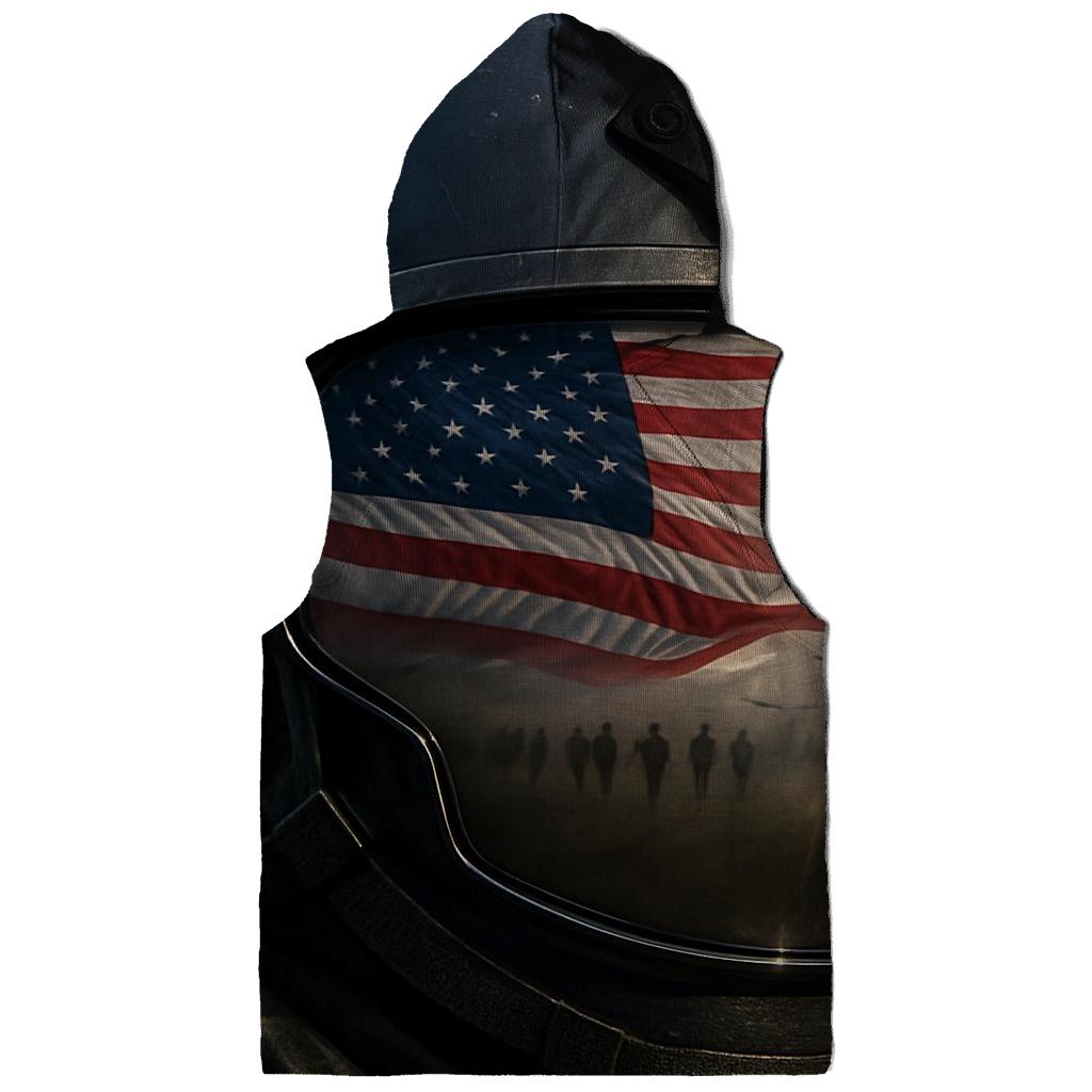Liberty Reflected In Steel pullover hoodies