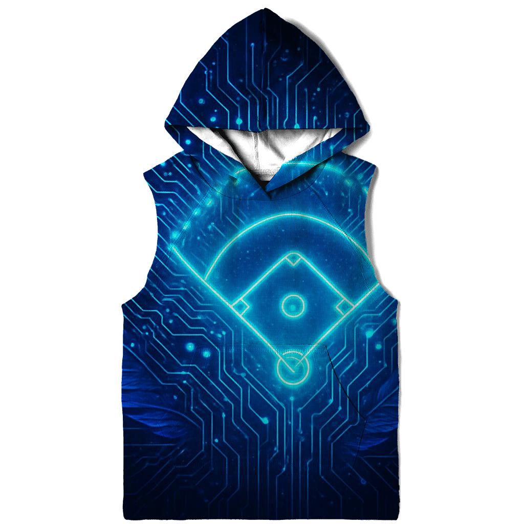 Blue Jays Pulse Over The Diamond Circuit heavyweight hoodies