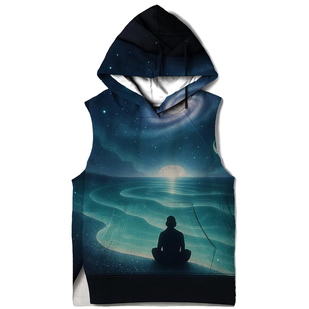 Aurora Waves On The Galactic Coast designer hoodies