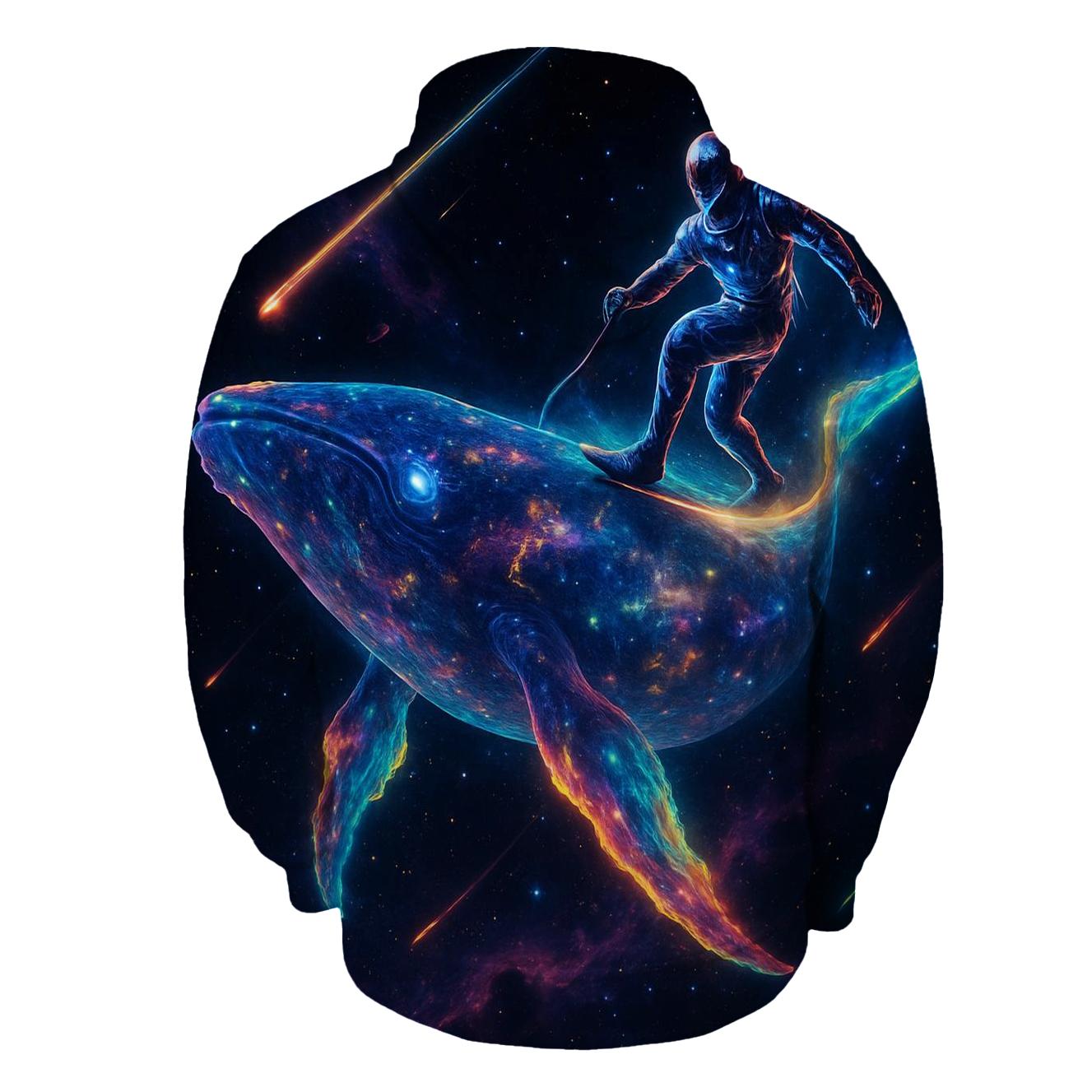 Astronaut Riding The Solar Whale hoodies fashion