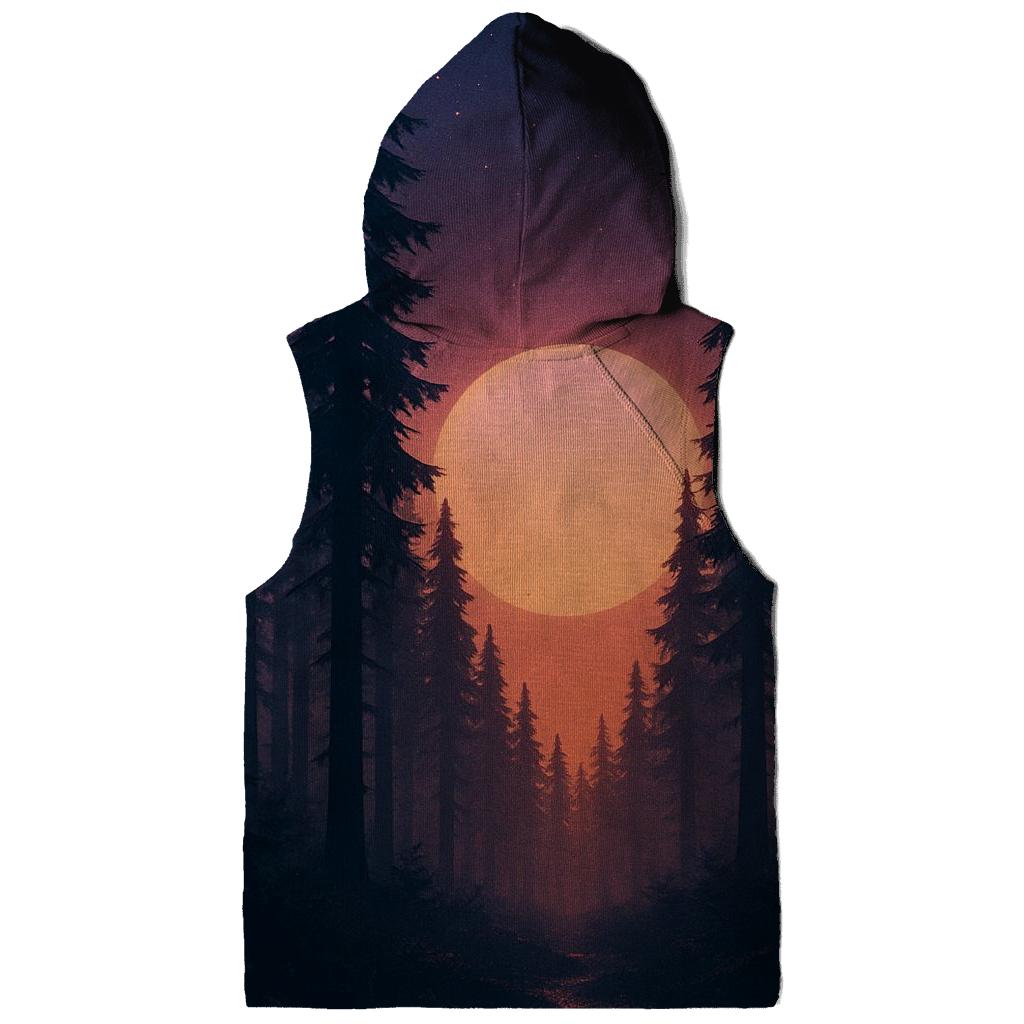 Forest Lantern Sundrop embroidered hoodies
