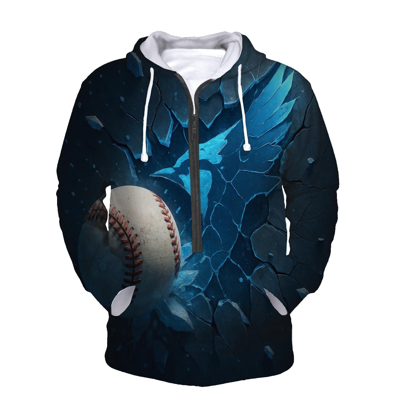 Frozen Wingbreak Blue Jays Impact lightweight hoodies