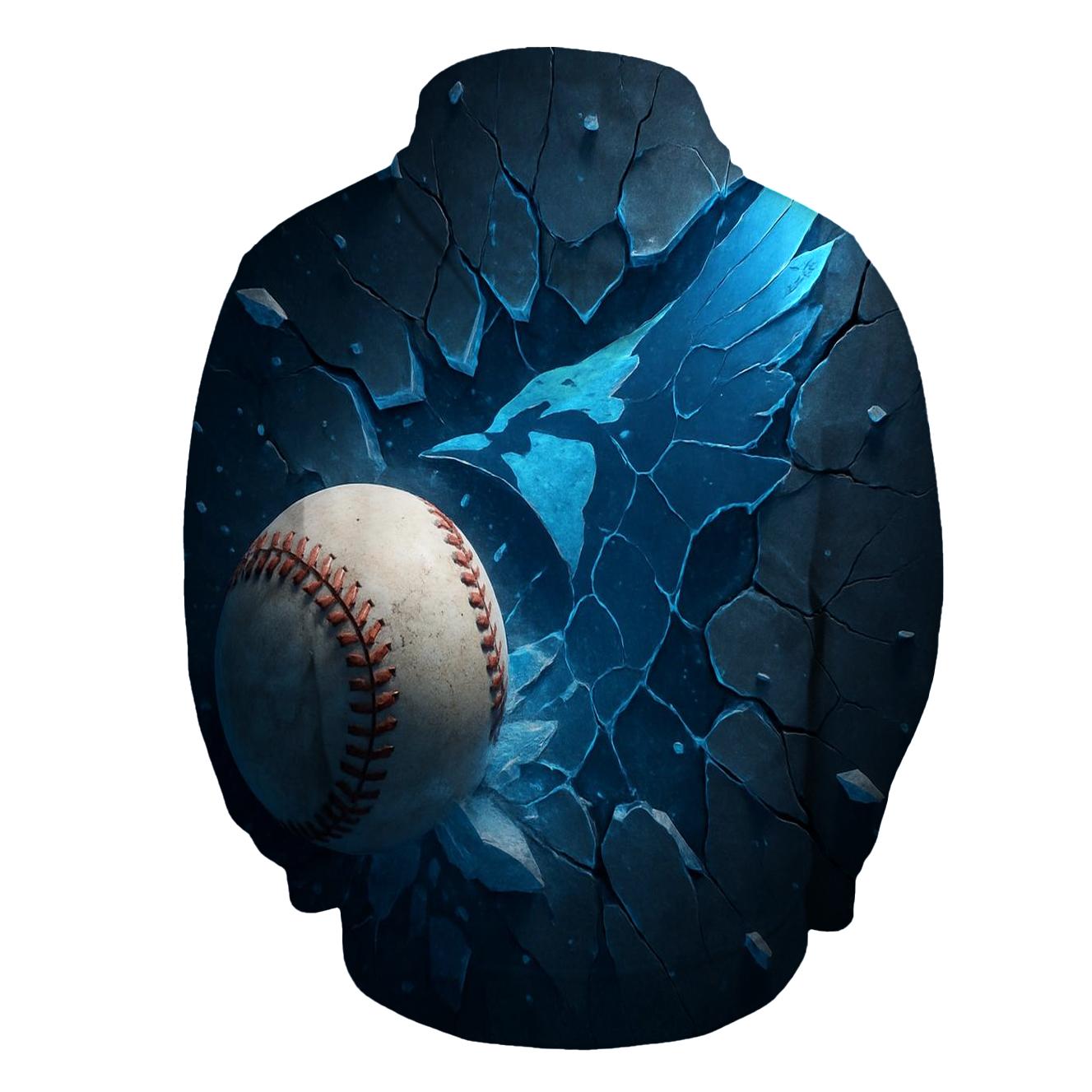 Frozen Wingbreak Blue Jays Impact lightweight hoodies
