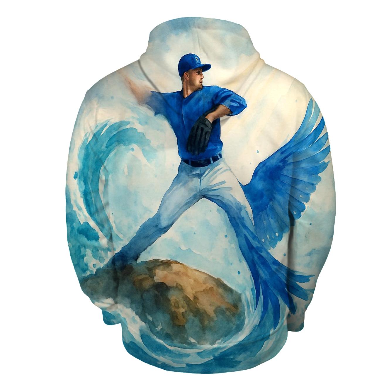 Ocean Windup Blue Jays Tidal Pitch designer hoodies