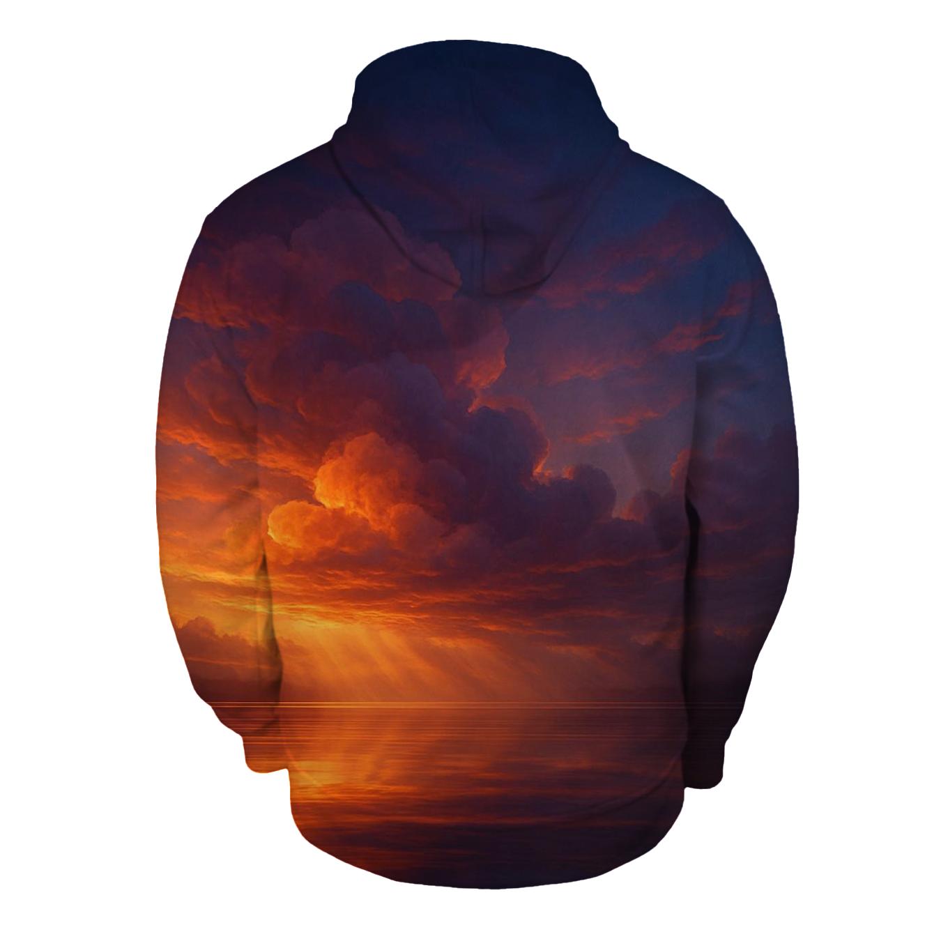 River Of Ember Clouds heavyweight hoodies
