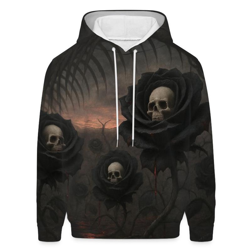 Roses Beneath The Bone Horizon pullover hoodies