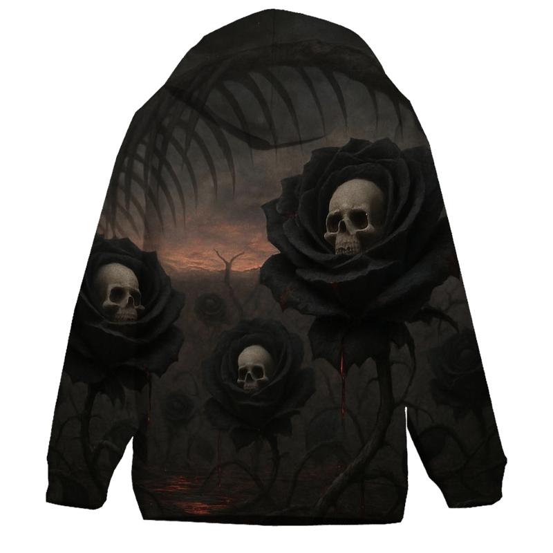 Roses Beneath The Bone Horizon pullover hoodies