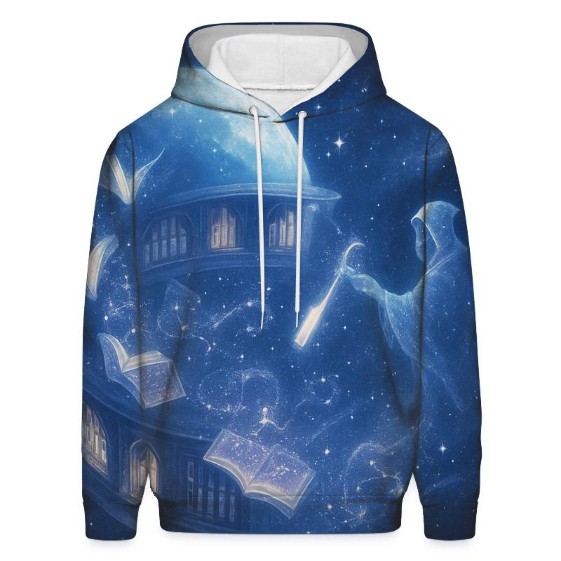 Orbiting Library Of Lost Stars designer hoodies