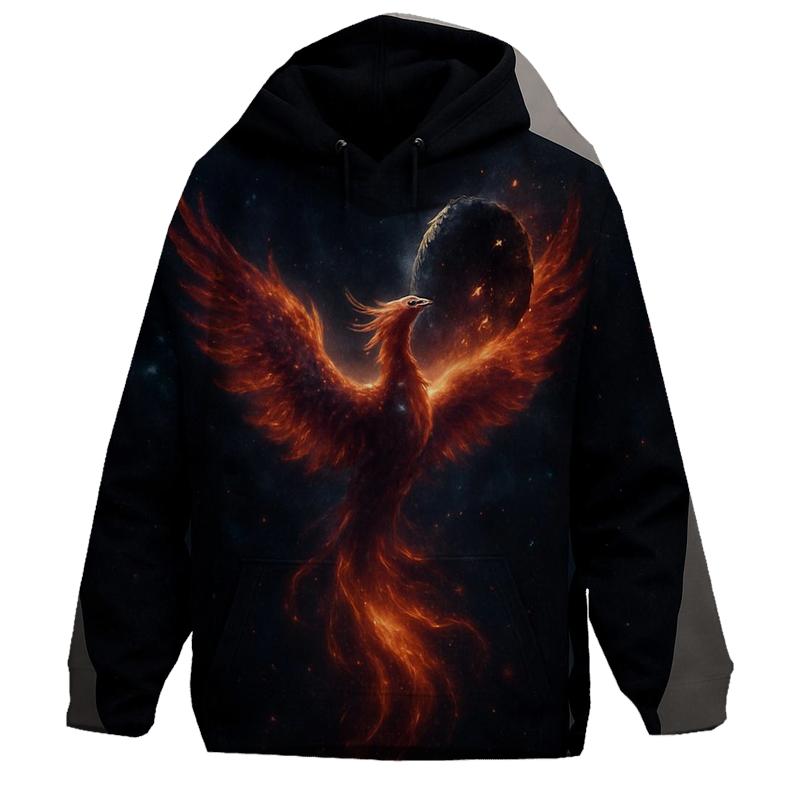 Nebula Phoenix Reborn pullover hoodies