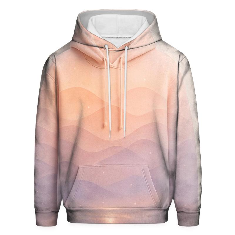 Dream Harbor Gradient Waves pullover hoodies