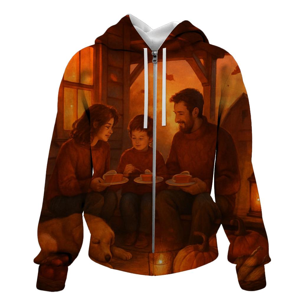 Golden Harvest Porch Gathering pullover hoodies
