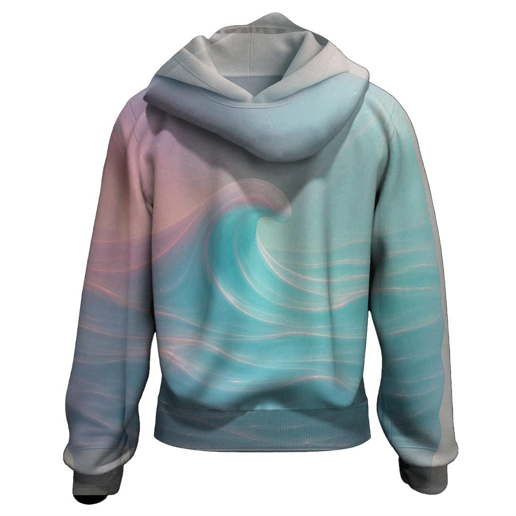 Celestial Tide Gradient premium hoodies