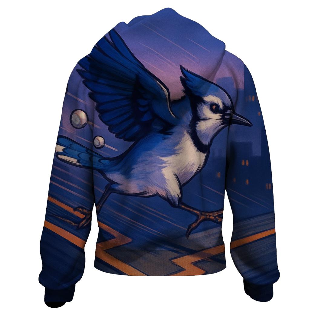 Rooftop Glide Blue Jays Skyline Run lightweight hoodies