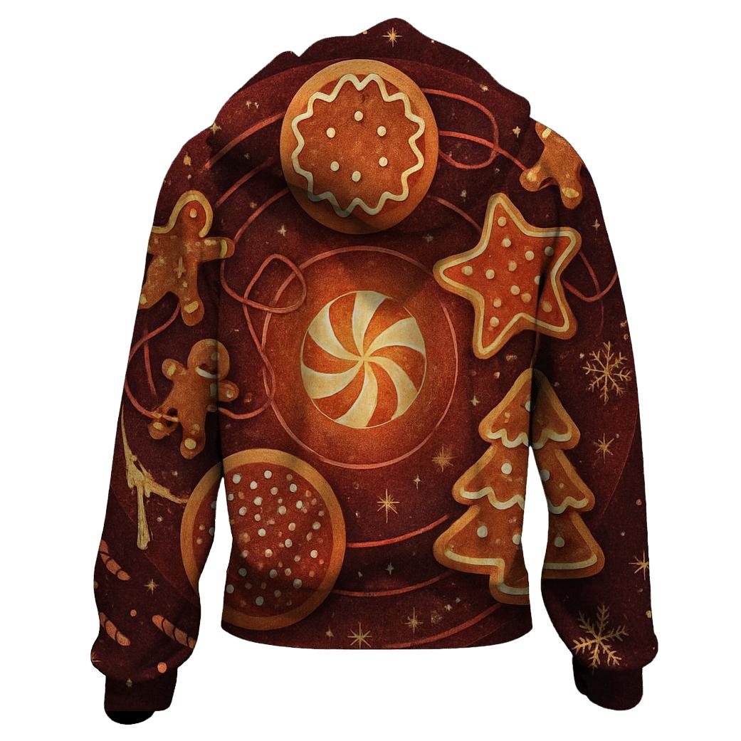 Orbiting Christmas Cookies Carousel hoodie trends