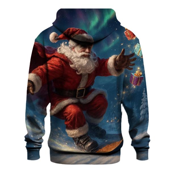 Aurora Trailblazer Santa lightweight hoodies