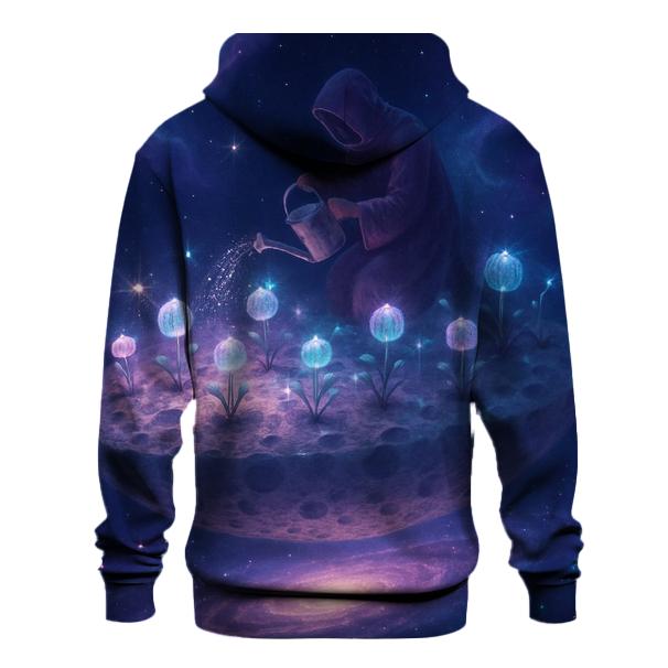 Lunar Garden Over The Galaxy graphic hoodies