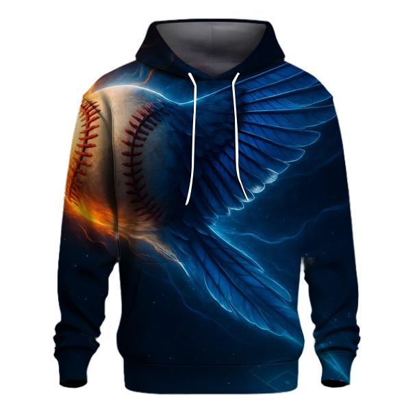 Midnight Arc Of The Blue Jays Comet heavyweight hoodies