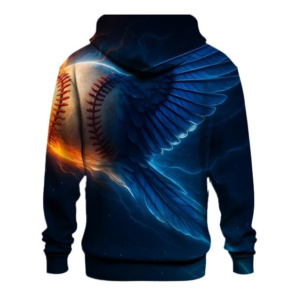 Midnight Arc Of The Blue Jays Comet heavyweight hoodies