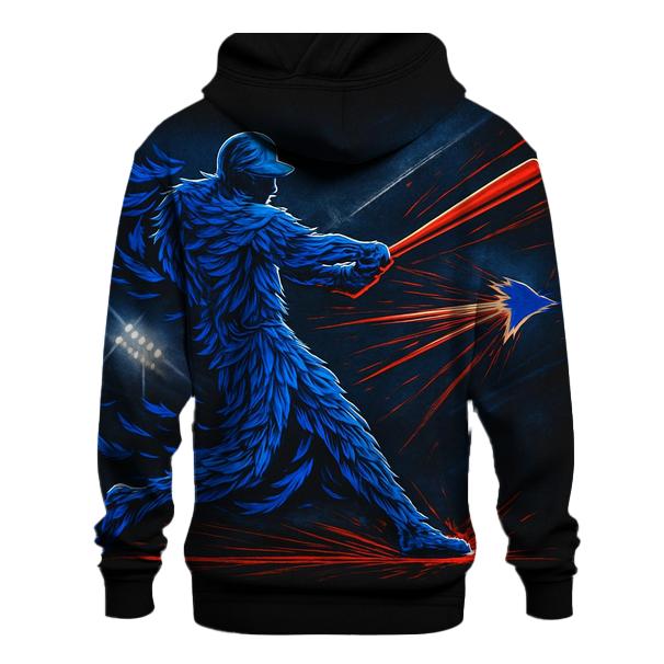 Featherstorm Swing Blue Jays Edition printed hoodies