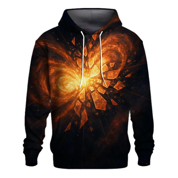 Fractured Halo Of The Twin Galaxies zip-up hoodies
