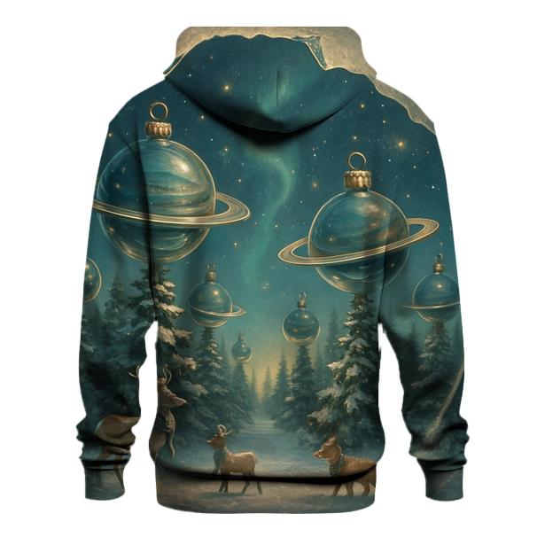 Saturn Ornament Snow Globe Forest hoodie styles