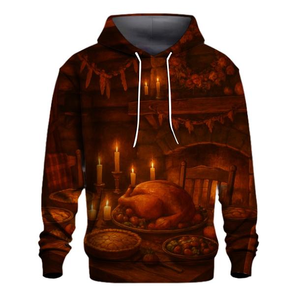 Cozy Cabin Hearthside Feast lightweight hoodies