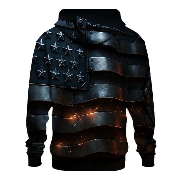 Mechanized Stars And Steel Stripes hoodie trends