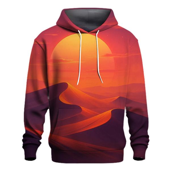 Celestial Dunes At Emberfall lightweight hoodies