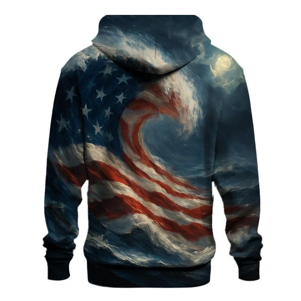 Ocean Tides Of Freedom custom hoodies