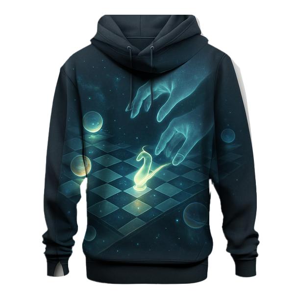 Cosmic Chessboard Of Orbits custom hoodies