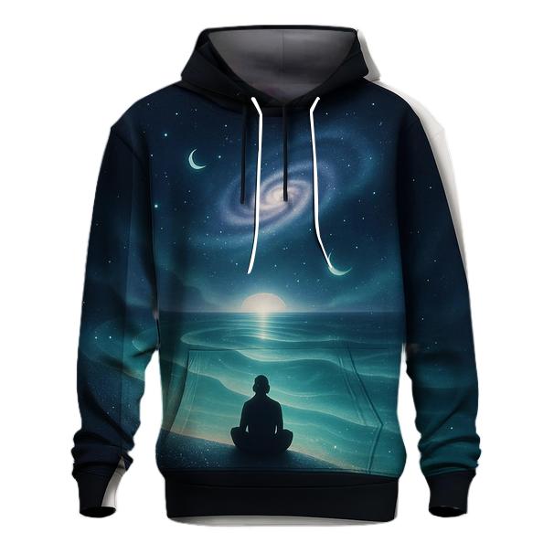 Aurora Waves On The Galactic Coast zip-up hoodies