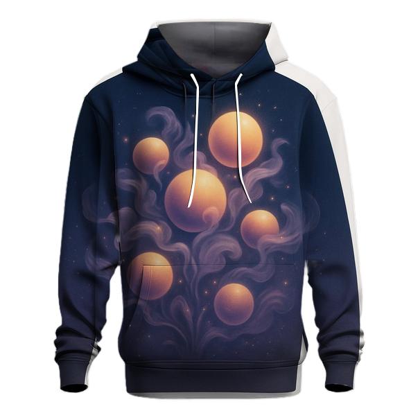 Nebula Bloom Gradient Garden designer hoodies
