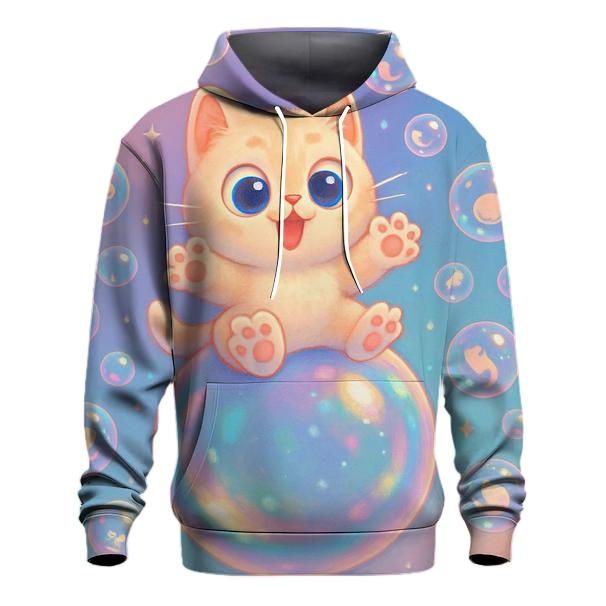 Bubble Surf Space Kitten hoodie styles
