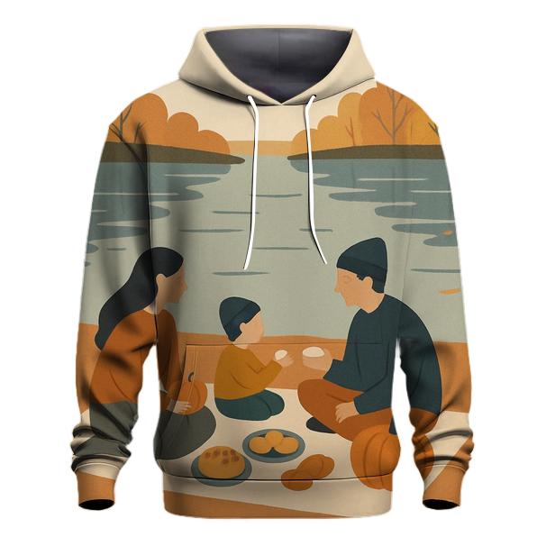 Riverbank Reflections Of Thanks designer hoodies